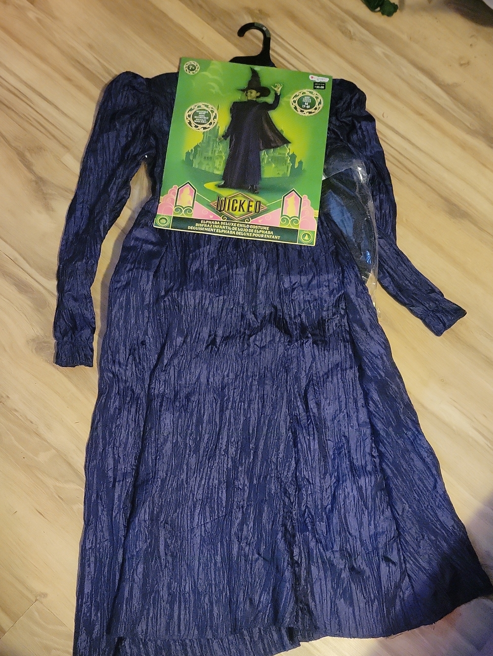 Medium - Kids Elphaba Deluxe Costume